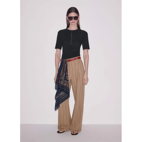 Rib Jersey - Tops - Intelligent British Fashion at Luxury Shoes 