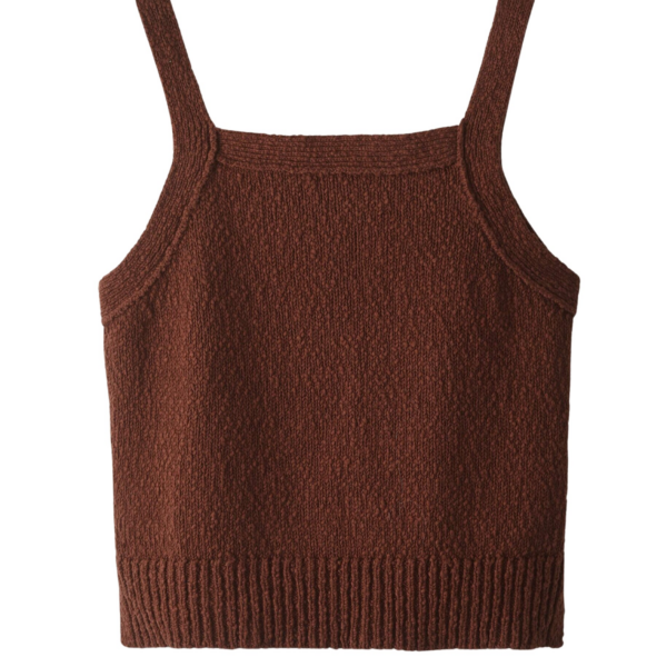 ME+EM Square Neck Knit Top
