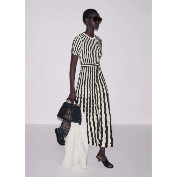 Pointelle Cotton - Dresses - Intelligent British Fashion at Luxury Shoes 