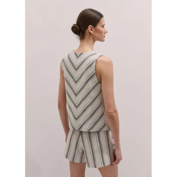 ME+EM Stripe Swing Top