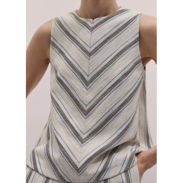 ME+EM Stripe Swing Top