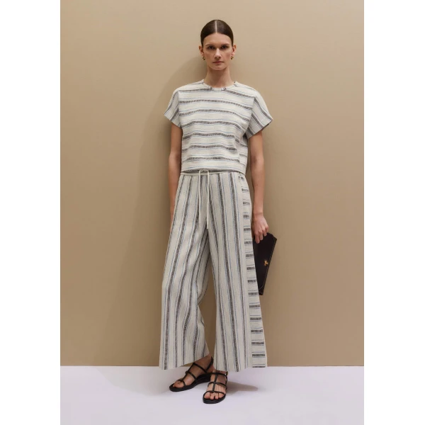 Textured Jersey - Tops - Intelligent British Fashion at Luxury Shoes 