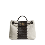 Multicolour-Womens-Andiamo-in-Naturalespresso-coveti30006_nobg Khaite Women's Andiamo in Natural/espresso - Multicolour Totes & Top-Handle Bags - The Lotus Tote Bag - Shop at Luxury Shoes