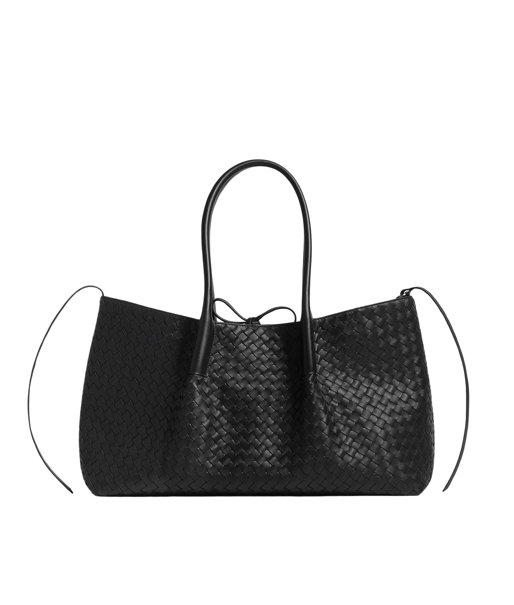 Multicolour-Womens-Large-Pinacoteca-in-Blackfondant-coveti60394_nobg Khaite Women's Large Pinacoteca in Black/fondant - Multicolour Totes & Top-Handle Bags - The Lotus Tote Bag - Shop at Luxury Shoes