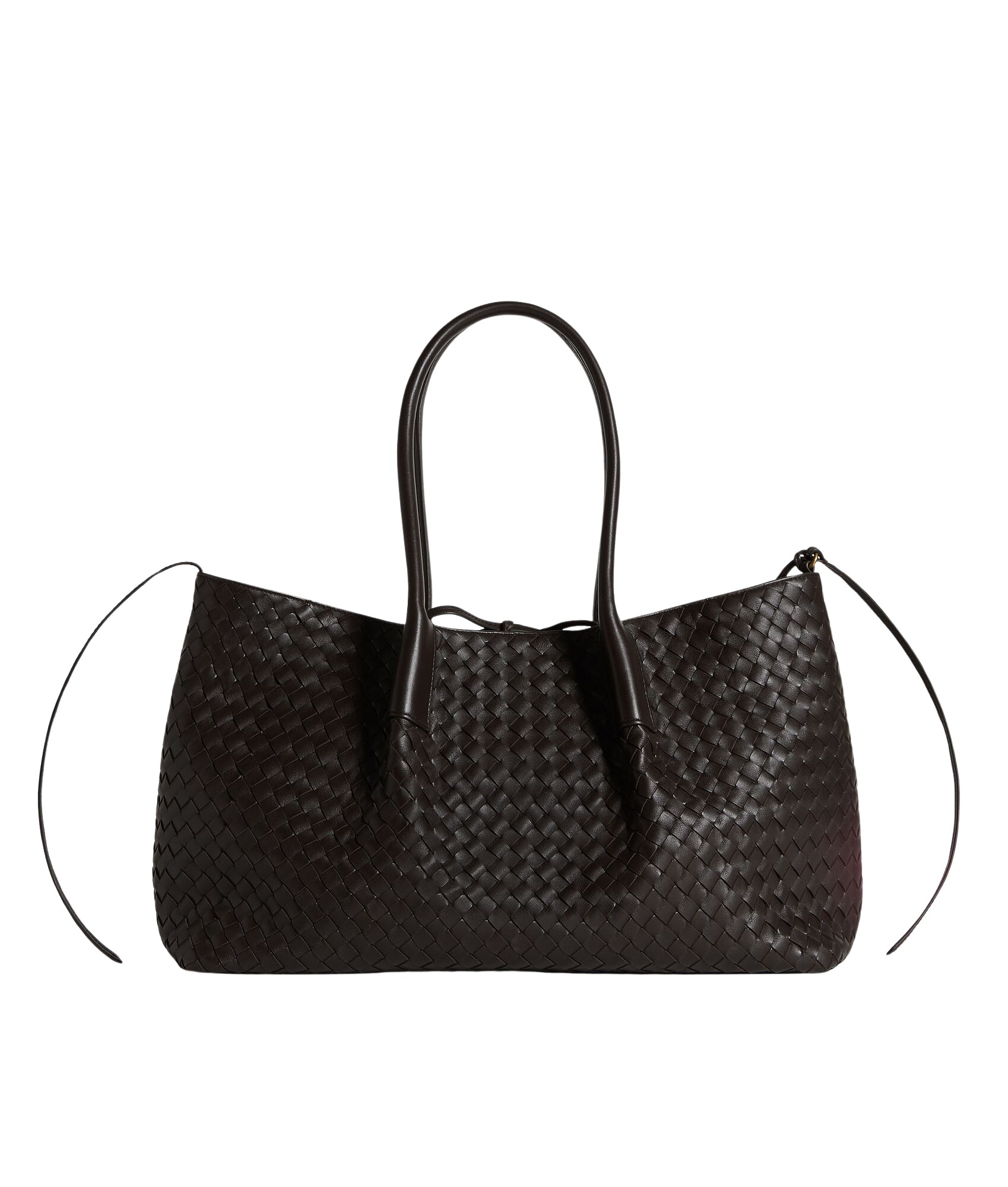 Multicolour-Womens-Large-Pinacoteca-in-Espressoecru-coveti12511_nobg Khaite Women's Large Pinacoteca in Espresso/ecru - Multicolour Totes & Top-Handle Bags - The Lotus Tote Bag - Shop at Luxury Shoes