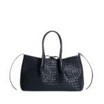 Khaite Women's Pinacoteca in Midnight/basalt - Multicolour Totes & Top-Handle Bags - The Lotus Tote Bag - Shop at Luxury Shoes 