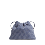 Purple-Womens-Dustbag-in-Ash-violet-coveti67529_nobg Khaite Women's Dustbag in Ash violet - Purple Shoulder & Crossbody Bags - The Lotus Tote Bag - Shop at Luxury Shoes