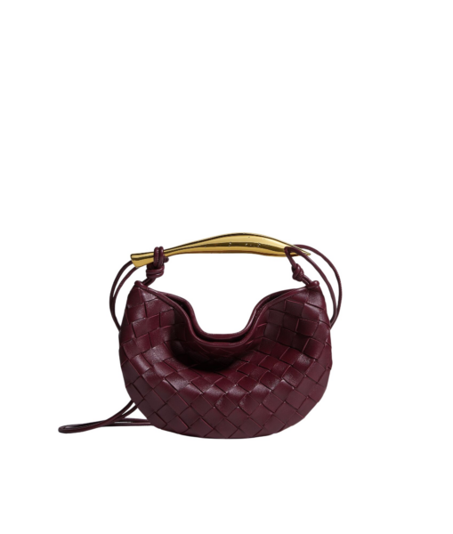 Khaite Baby Sardine in Barolo - Red Mini Bags - The Lotus Tote Bag - Shop at Luxury Shoes 