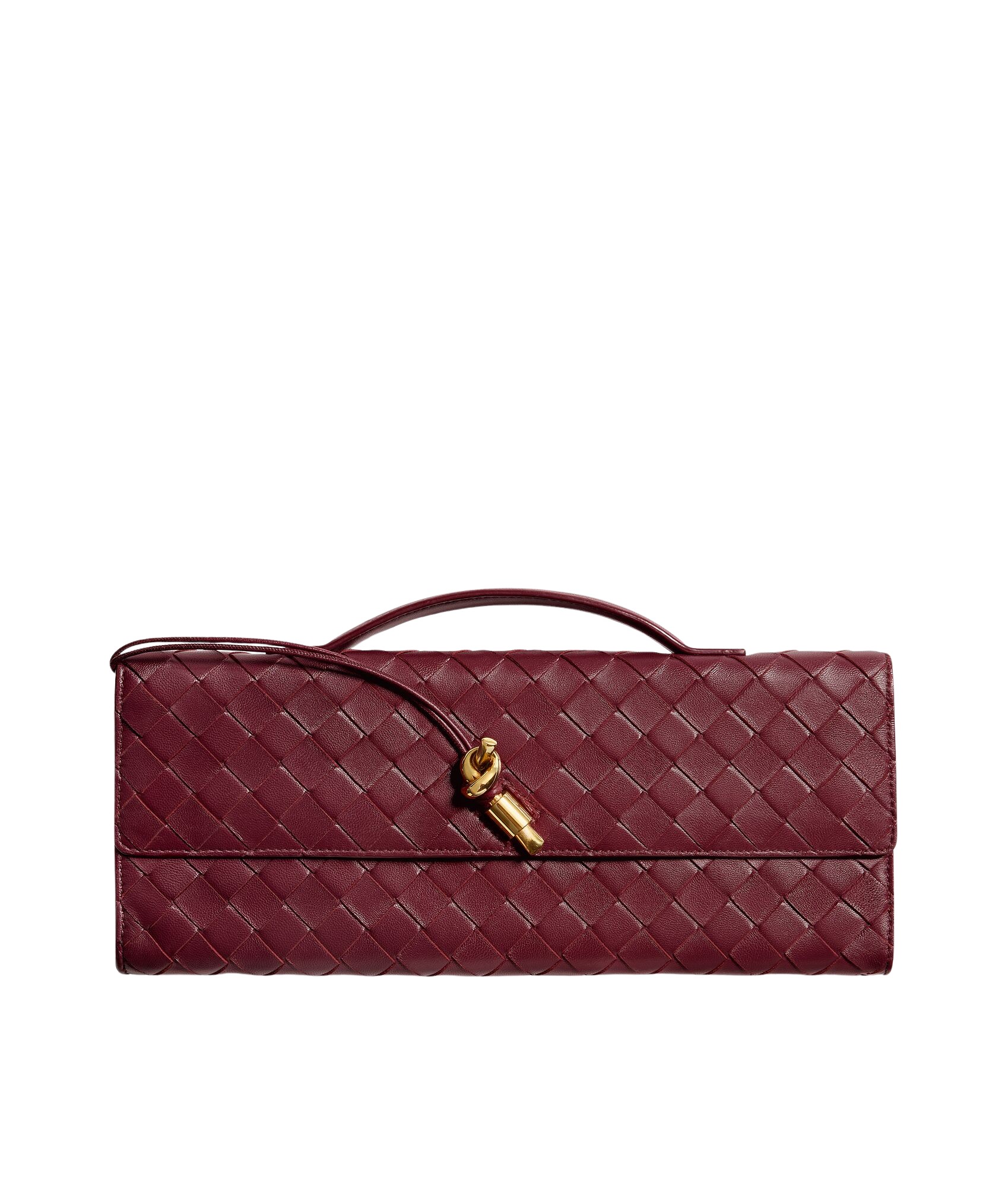 Red-Womens-Andiamo-Clutch-in-Barolo-coveti25430_nobg Khaite Women's Andiamo Clutch in Barolo - Red Clutch Bags - The Lotus Tote Bag - Shop at Luxury Shoes