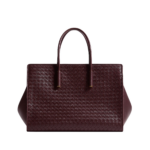 Red-Womens-Barbara-Tote-in-Deep-mahogany-coveti44488_nobg Khaite Women's Barbara Tote in Deep mahogany - Red Totes & Top-Handle Bags - The Lotus Tote Bag - Shop at Luxury Shoes