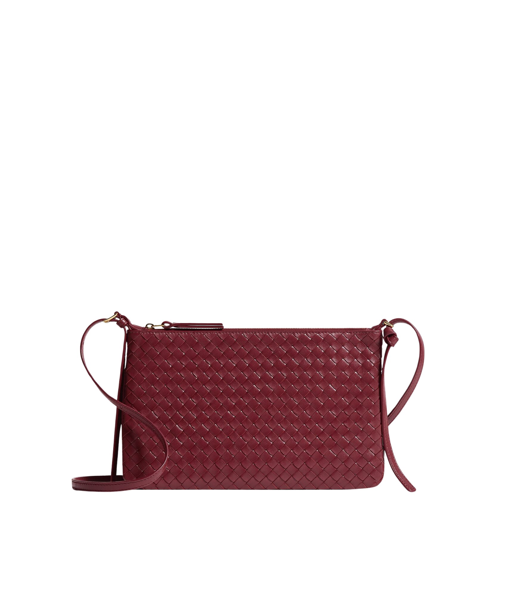 Red-Womens-Intrecciato-Piccolo-Medium-Pouch-in-Lava-red-coveti45766_nobg Khaite Women's Intrecciato Piccolo Medium Pouch in Lava red - Red Clutch Bags - The Lotus Tote Bag - Shop at Luxury Shoes