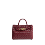 Red-Womens-Mini-Andiamo-in-Lava-red-coveti-662828_nobg Khaite Women's Mini Andiamo in Lava red - Red Mini Bags - The Lotus Tote Bag - Shop at Luxury Shoes