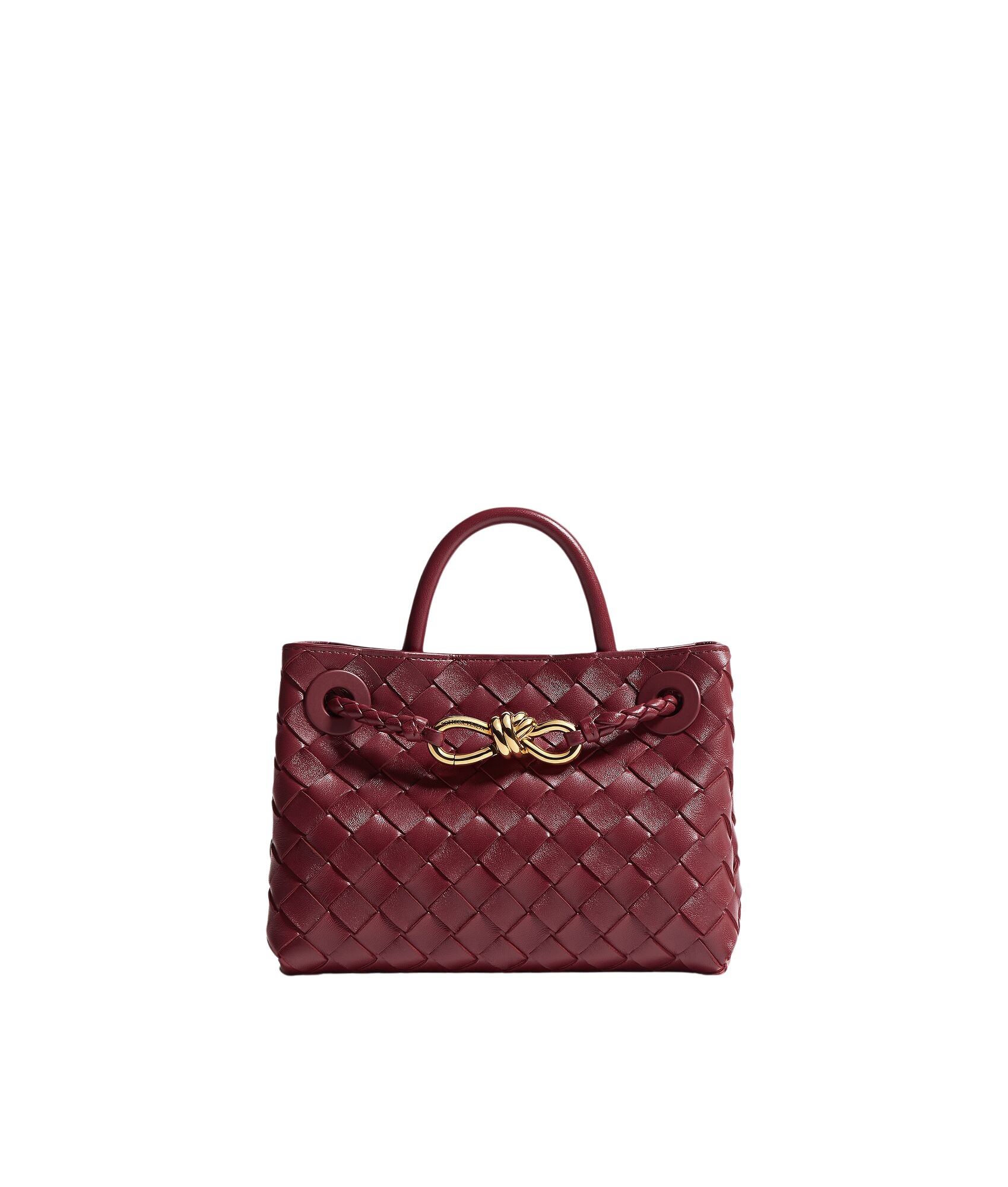 Red-Womens-Mini-Andiamo-in-Lava-red-coveti-662828_nobg Khaite Women's Mini Andiamo in Lava red - Red Mini Bags - The Lotus Tote Bag - Shop at Luxury Shoes