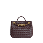 Red-Womens-Small-Andiamo-Chain-in-Dark-barolo-coveti86248_nobg Khaite Women's Small Andiamo Chain in Dark barolo - Red Shoulder & Crossbody Bags - The Lotus Tote Bag - Shop at Luxury Shoes