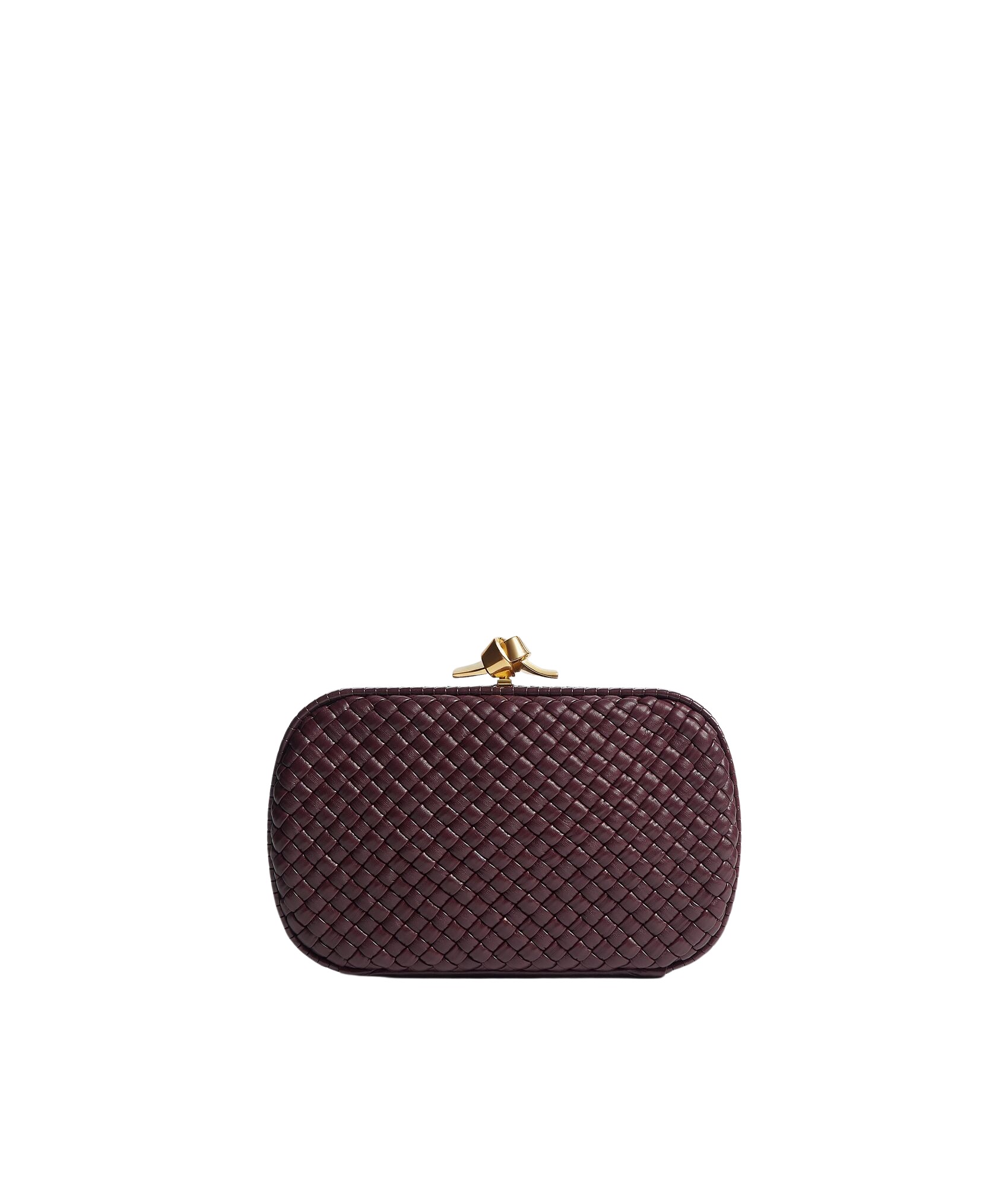 Red-Womens-Soft-Knot-in-Deep-mahogany-coveti34068_nobg Khaite Women's Soft Knot in Deep mahogany - Red Clutch Bags - The Lotus Tote Bag - Shop at Luxury Shoes