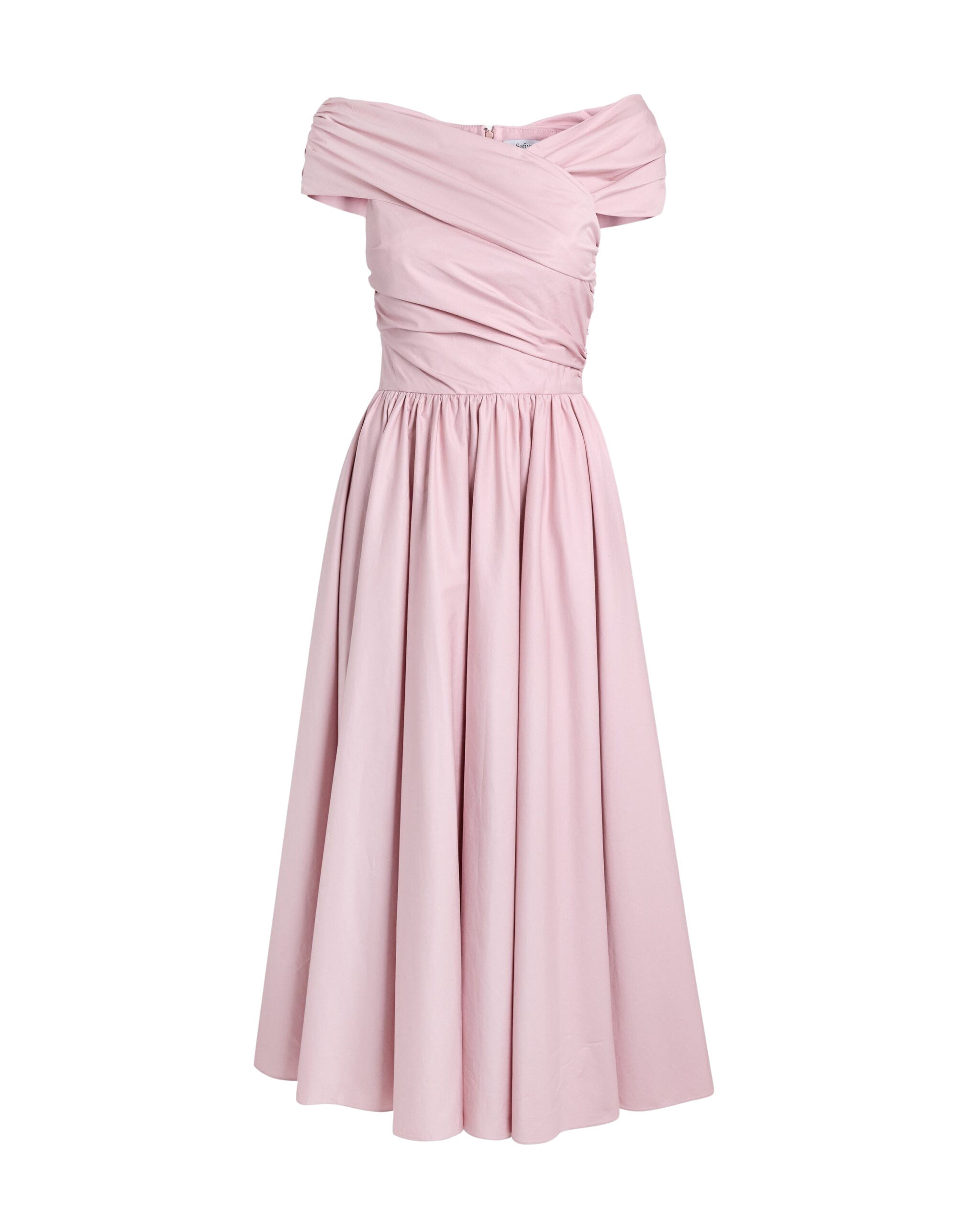 Safiyaa-Appolline-Midi-Dress-In-Soft-Pink-Coveti-scaled83587_nobg Safiyaa Appolline Midi Dress In Soft Pink - - Demi-Couture Evening Wear at Luxury Shoes