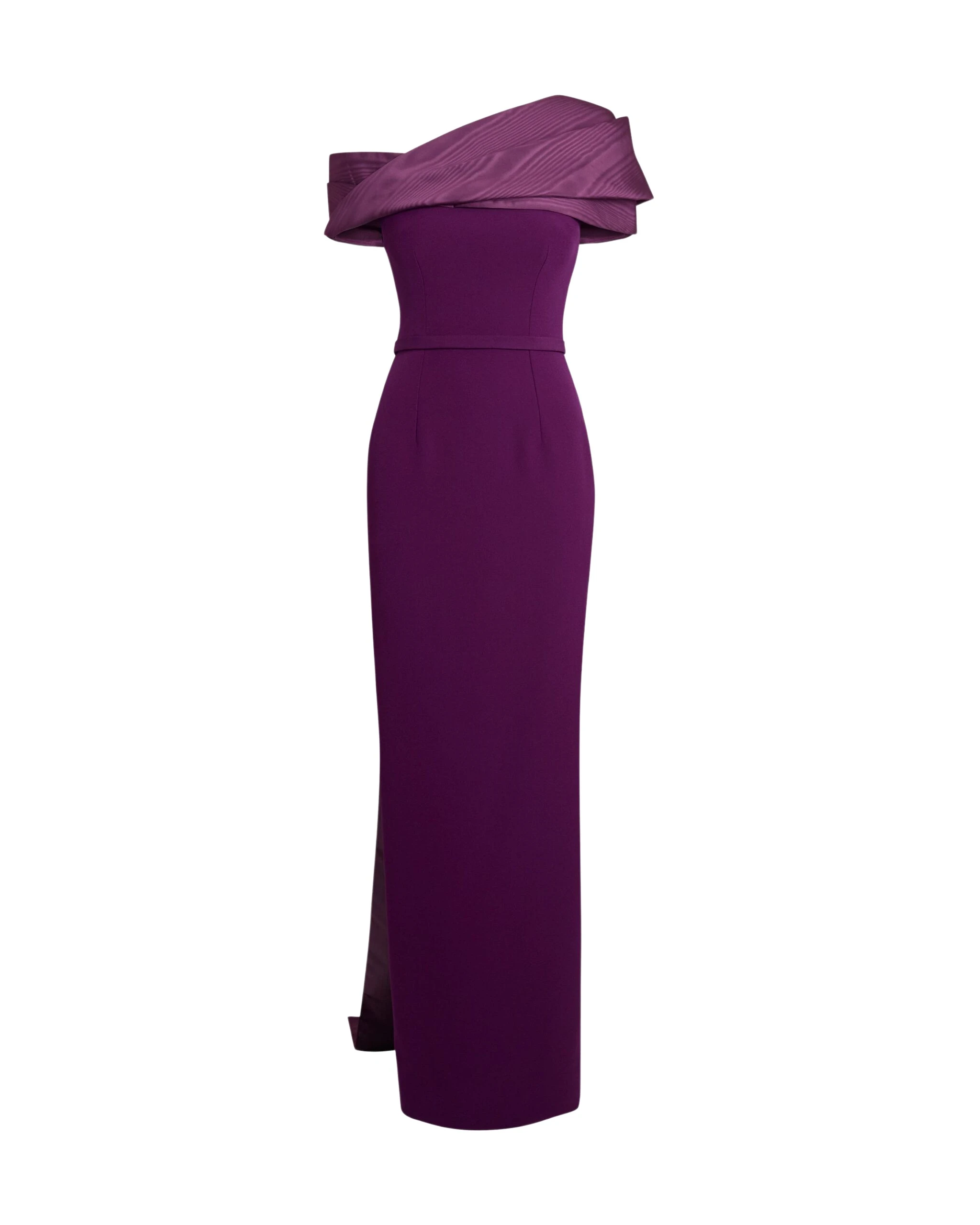 Safiyaa-Phira-Long-Dress-In-Currant-Coveti-scaled47841_nobg Safiyaa Phira Long Dress In Currant - - Demi-Couture Evening Wear at Luxury Shoes