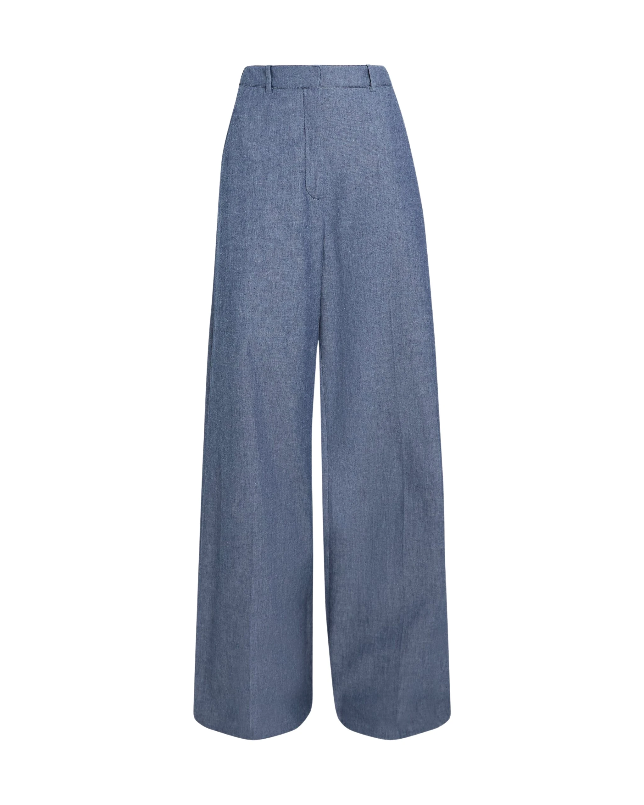 Safiyaa-Touca-Trouser-In-Blue-Blend-Coveti-scaled20124_nobg Safiyaa Touca Trouser In Blue Blend - - Demi-Couture Evening Wear at Luxury Shoes