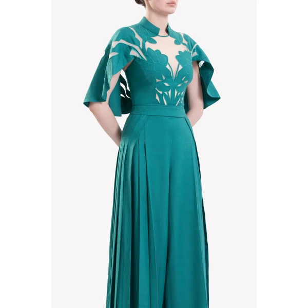 Cut-Out Linen Jumpsuit - Image 6