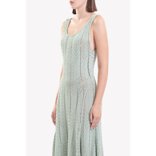 Knit Midi Dress - Image 6