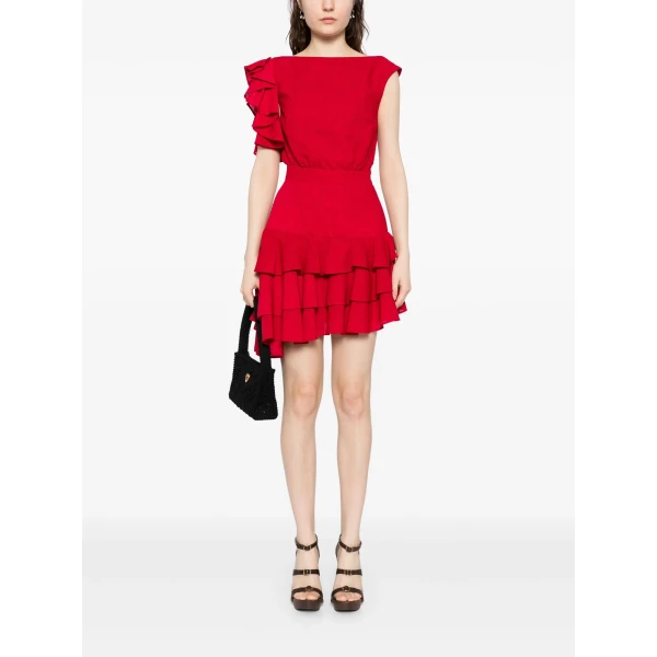 Linen Short Dress - Image 5