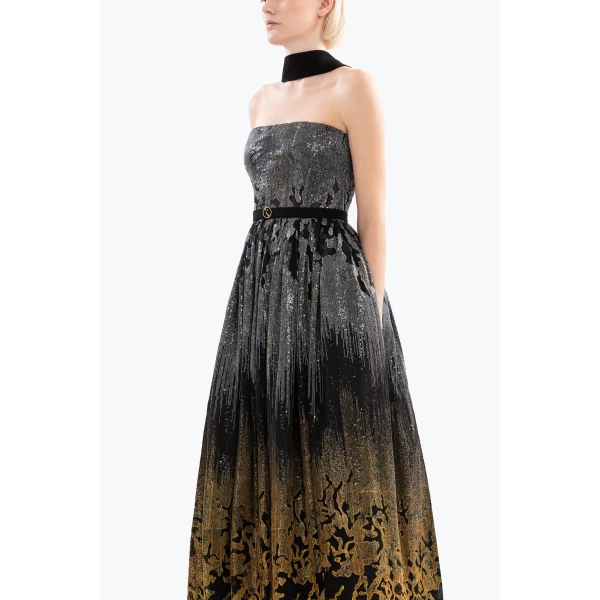 Long Embellished Gown - Image 6