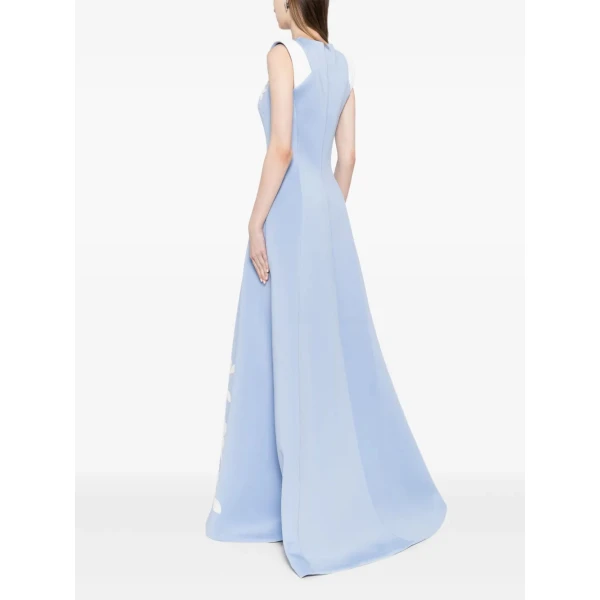 Neoprene Dress With Matching Embroidery - Image 6