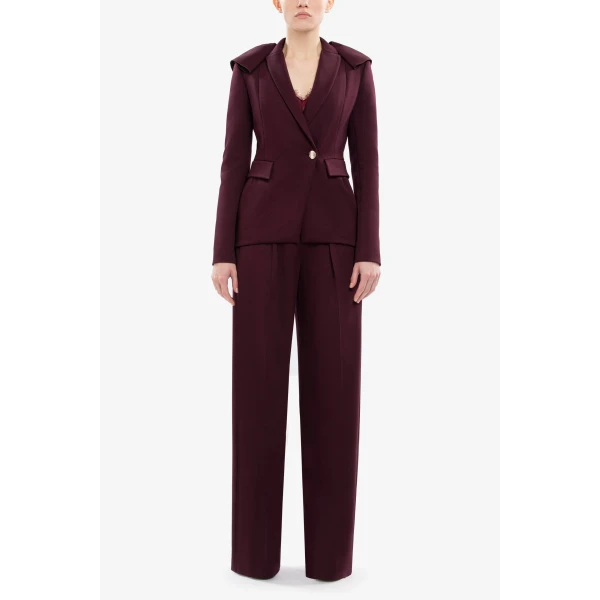 Ruffled Tailored Jacket - Image 5
