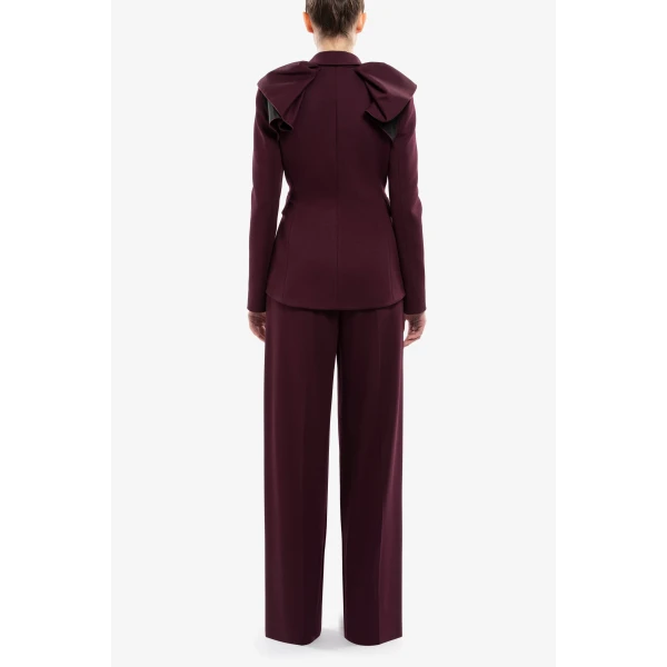 Ruffled Tailored Jacket - Image 6