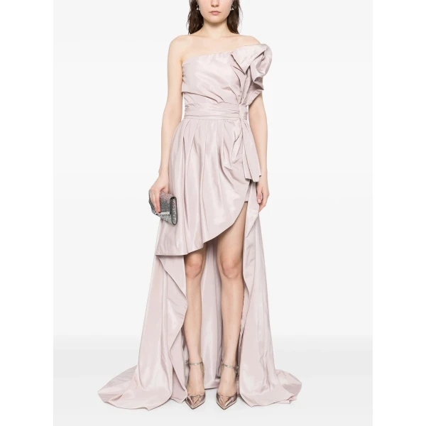 Strapless Taffeta Dress - Image 5