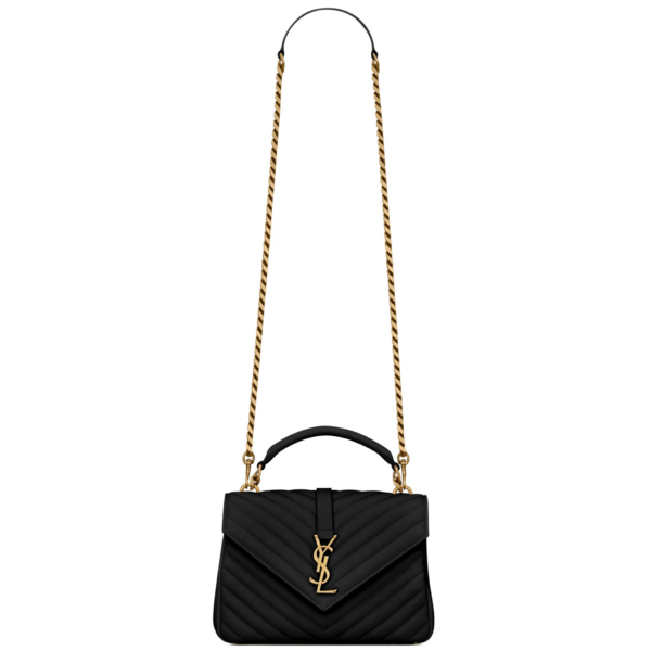 Saint Laurent COLLEGE MEDIUM IN QUILTED LEATHER designed in Paris