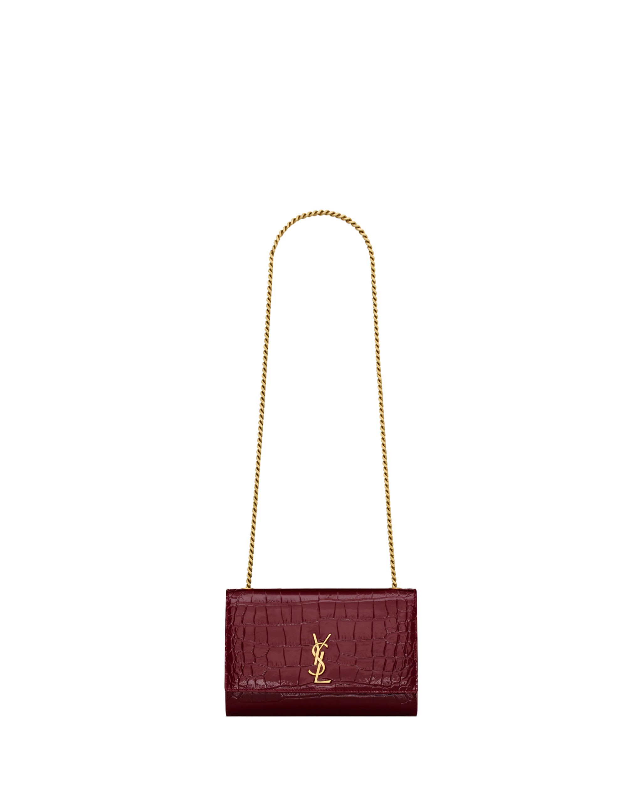 Saint-Laurent-NEW-KATE-small-in-crocodile-embossed-patent-leather-coveti-scaled92702_nobg Saint Laurent NEW KATE small in crocodile-embossed patent leather designed in Paris