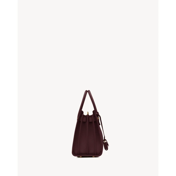 Saint Laurent SAC DE JOUR IN SUPPLE GRAINED LEATHER - BABY designed in Paris