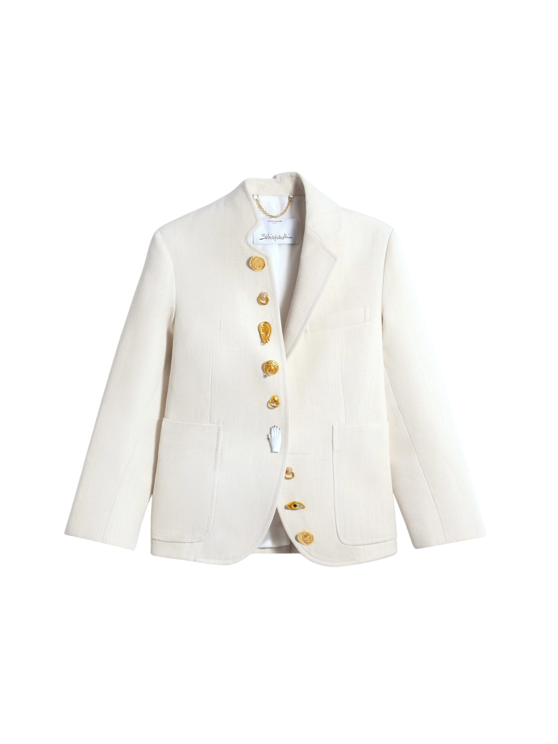 Schiaparelli-Little-Asymmetrical-Jacket-2-scaled80571_nobg Schiaparelli Little Asymmetrical Jacket Jackets in Schiaparelli Authentic Luxury Fashion at Luxury Shoes