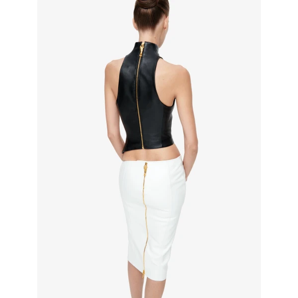 Schiaparelli Trompe L'Oeil Wave Top Tops in Schiaparelli Authentic Luxury Fashion at Luxury Shoes 