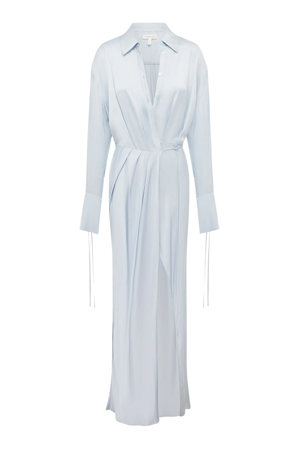 Shona-Joy-Agnes-Draped-Shirt-Maxi-Dress-Arcadian-Blue-coveti86109_nobg Shona Joy Agnes Draped Shirt Maxi Dress - Arcadian Blue - Dresses - Australian Luxury Eventwear at Luxury Shoes