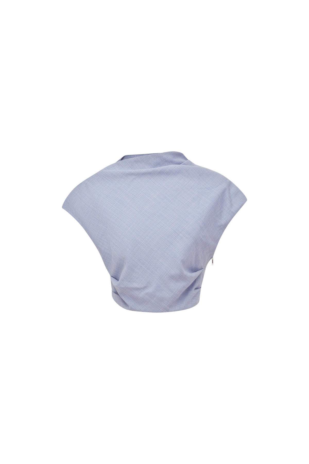Shona-Joy-Asher-Cap-Sleeve-Top-Chambray-Blue-coveti82812_nobg Shona Joy Asher Cap Sleeve Top - Chambray Blue - Tops - Australian Luxury Eventwear at Luxury Shoes
