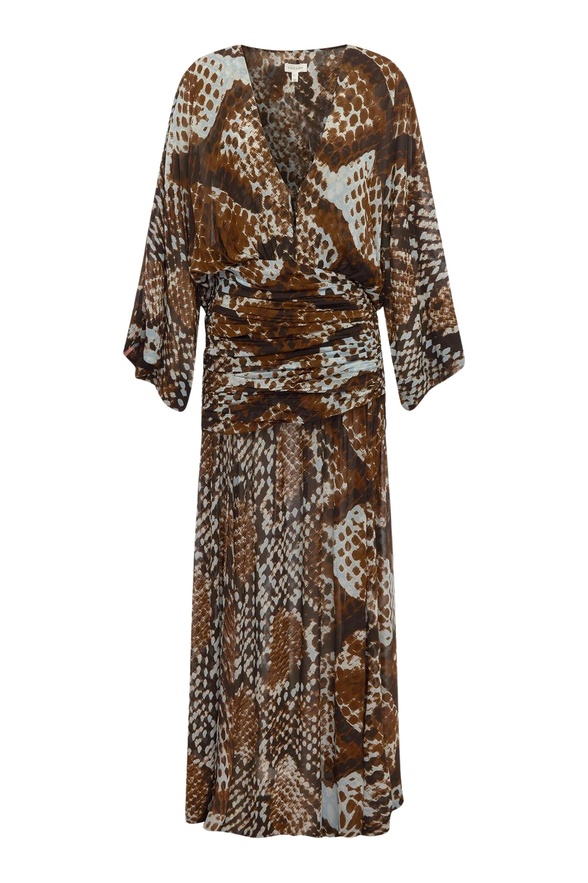 Shona-Joy-Maia-Long-Sleeve-Plunged-Maxi-Dress-coveti73549_nobg Shona Joy Maia Long Sleeve Plunged Maxi Dress - Dresses - Australian Luxury Eventwear at Luxury Shoes