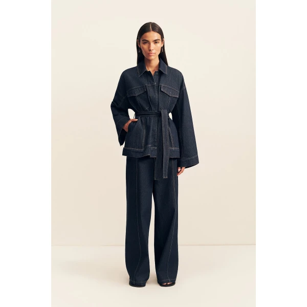 Shona Joy Rita Belted Jacket - Jackets - Australian Luxury Eventwear at Luxury Shoes 