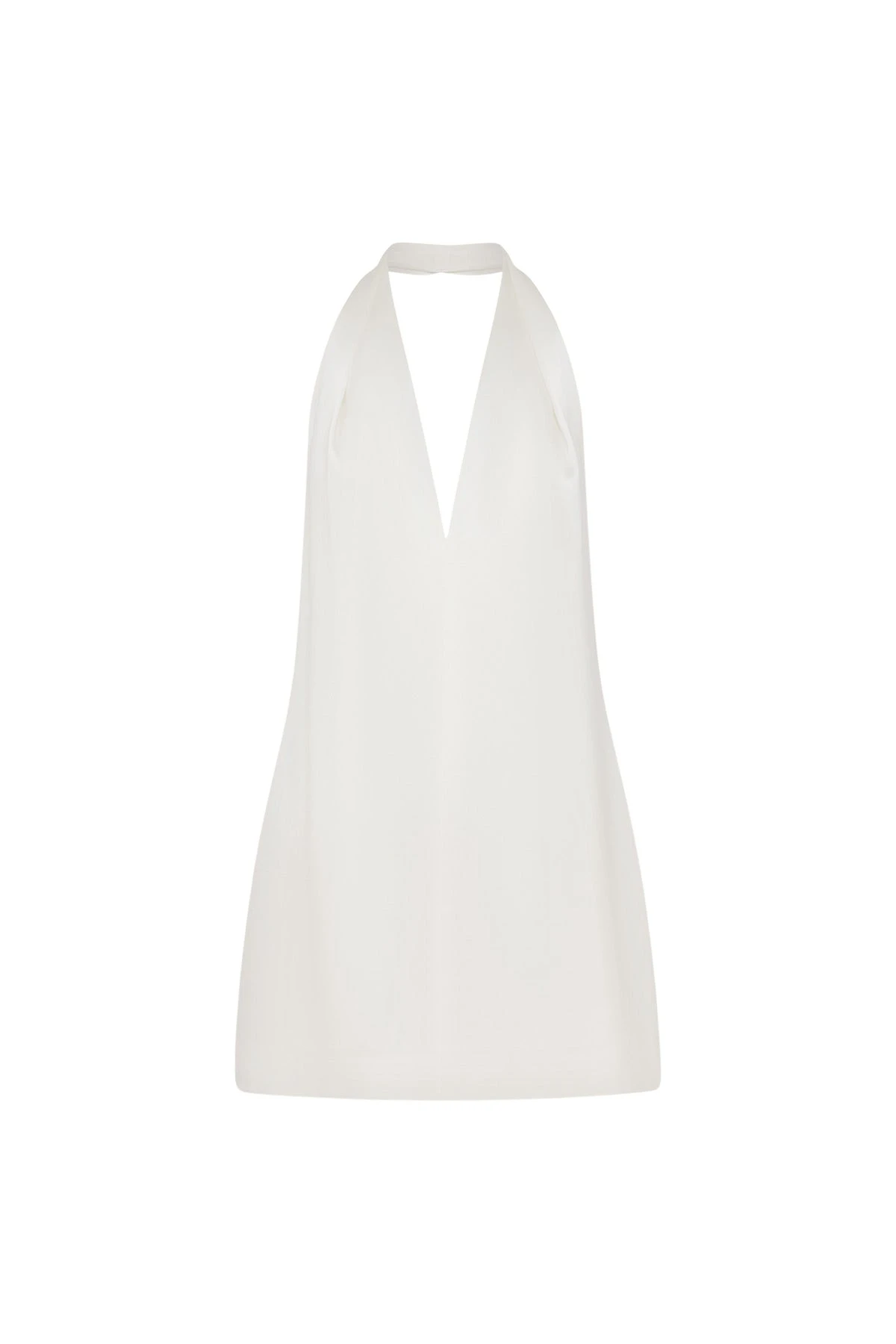 Shona-Joy-Savanna-Halter-Neck-Mini-Dress-Ivory-coveti66734_nobg Shona Joy Savanna Halter Neck Mini Dress - Ivory - Dresses - Australian Luxury Eventwear at Luxury Shoes