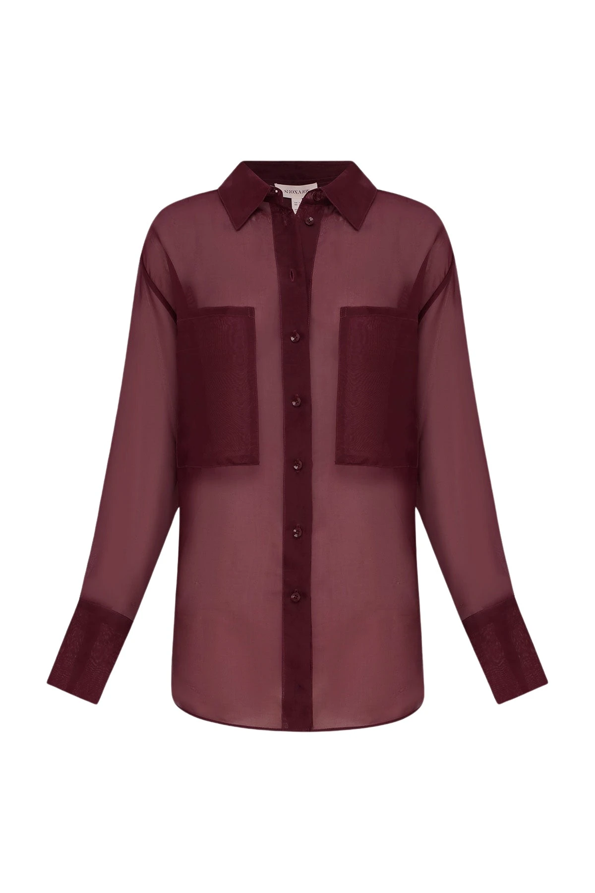 Shona-Joy-Tibby-Silk-Organza-Shirt-Port-Royale-coveti24021_nobg Shona Joy Tibby Silk Organza Shirt - Port Royale - Tops - Australian Luxury Eventwear at Luxury Shoes