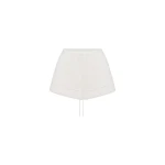 Shona-Joy-Tommy-Linen-Short-Ivory-coveti83118_nobg Shona Joy Tommy Linen Short - Ivory - Shorts - Australian Luxury Eventwear at Luxury Shoes