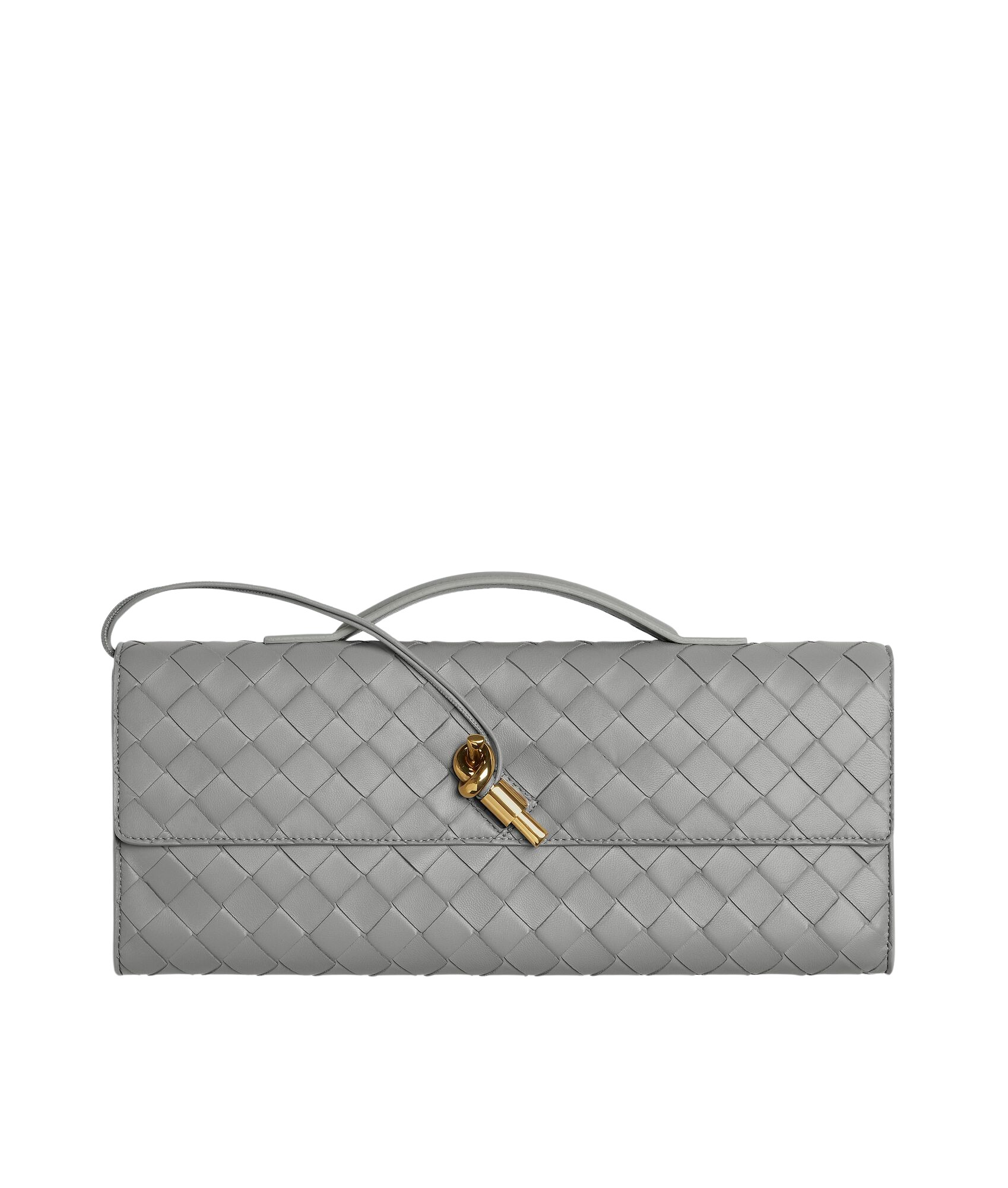 Silver-Womens-Andiamo-Clutch-in-Sterling-coveti86646_nobg Khaite Women's Andiamo Clutch in Sterling - Silver Clutch Bags - The Lotus Tote Bag - Shop at Luxury Shoes
