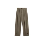 The-Frankie-Shop-Doyer-Pleated-Trousers-Moss-Green-coveti-scaled75848_nobg The Frankie Shop Doyer Pleated Trousers - Moss Green - Oversized Minimalist Pants in Green - Shop at Luxury Shoes