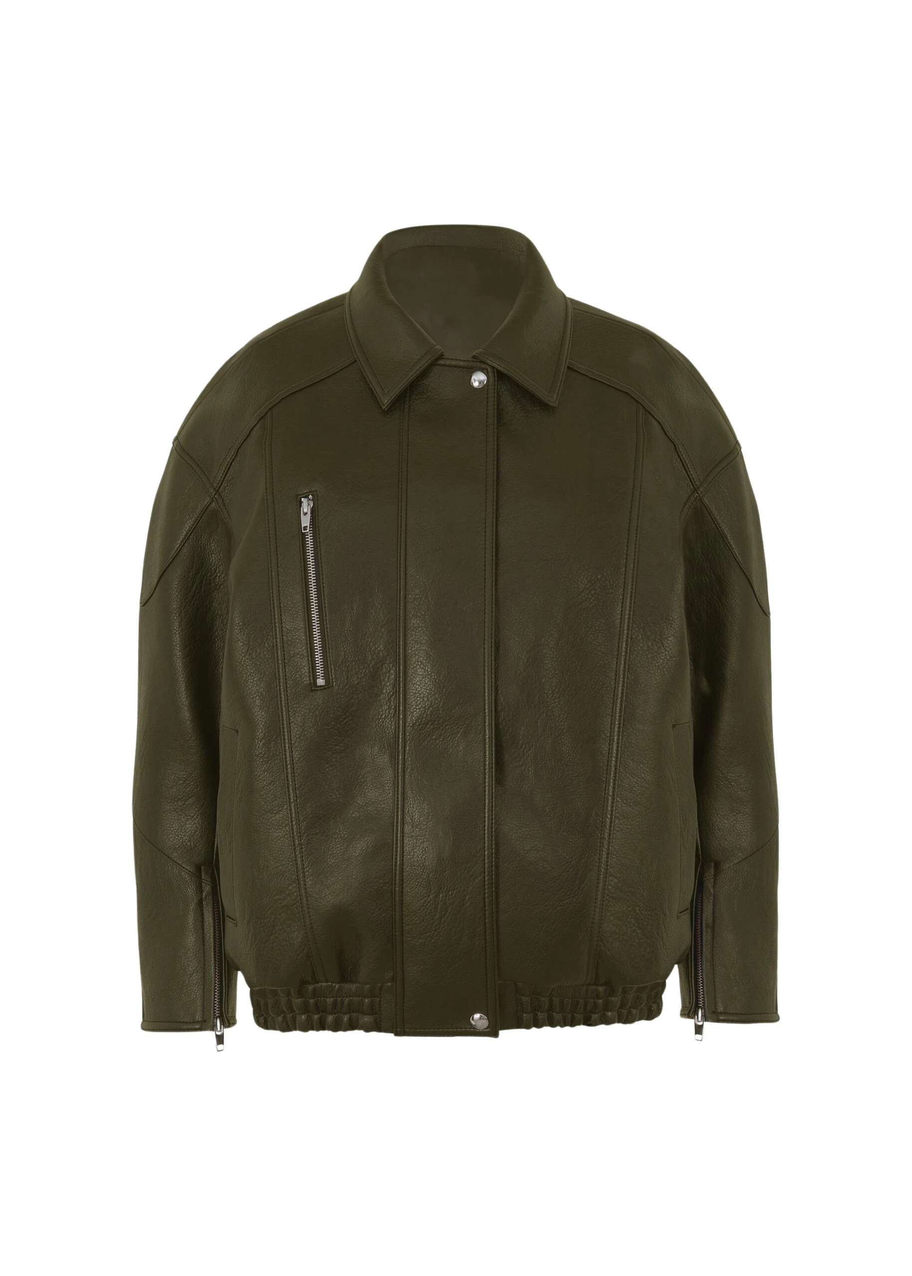 The-Frankie-Shop-Enora-Faux-Leather-Jacket-Olive-coveti-scaled83395_nobg The Frankie Shop Enora Faux Leather Jacket - Olive - Oversized Minimalist Jackets in Green - Shop at Luxury Shoes