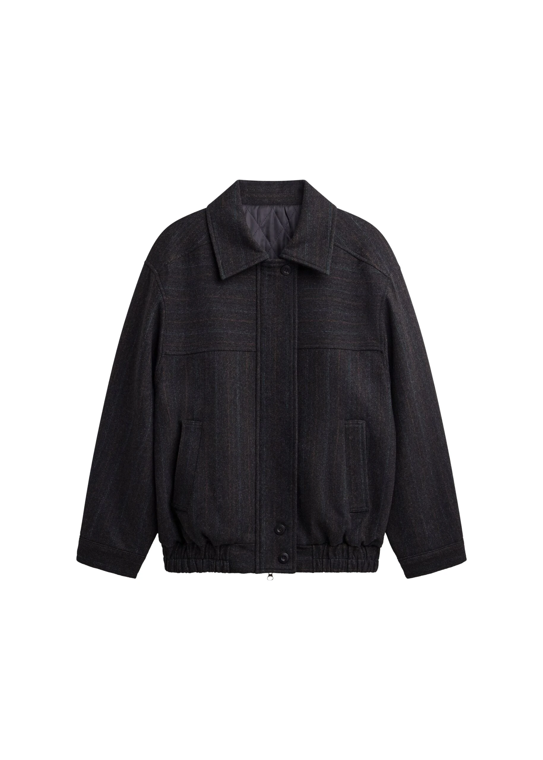 The-Frankie-Shop-Natick-Blouson-Jacket-Charcoal-Multi-Stripe-coveti-scaled55882_nobg The Frankie Shop Natick Blouson Jacket - Charcoal Multi Stripe - Oversized Minimalist Jackets in Multicolour - Shop at Luxury Shoes