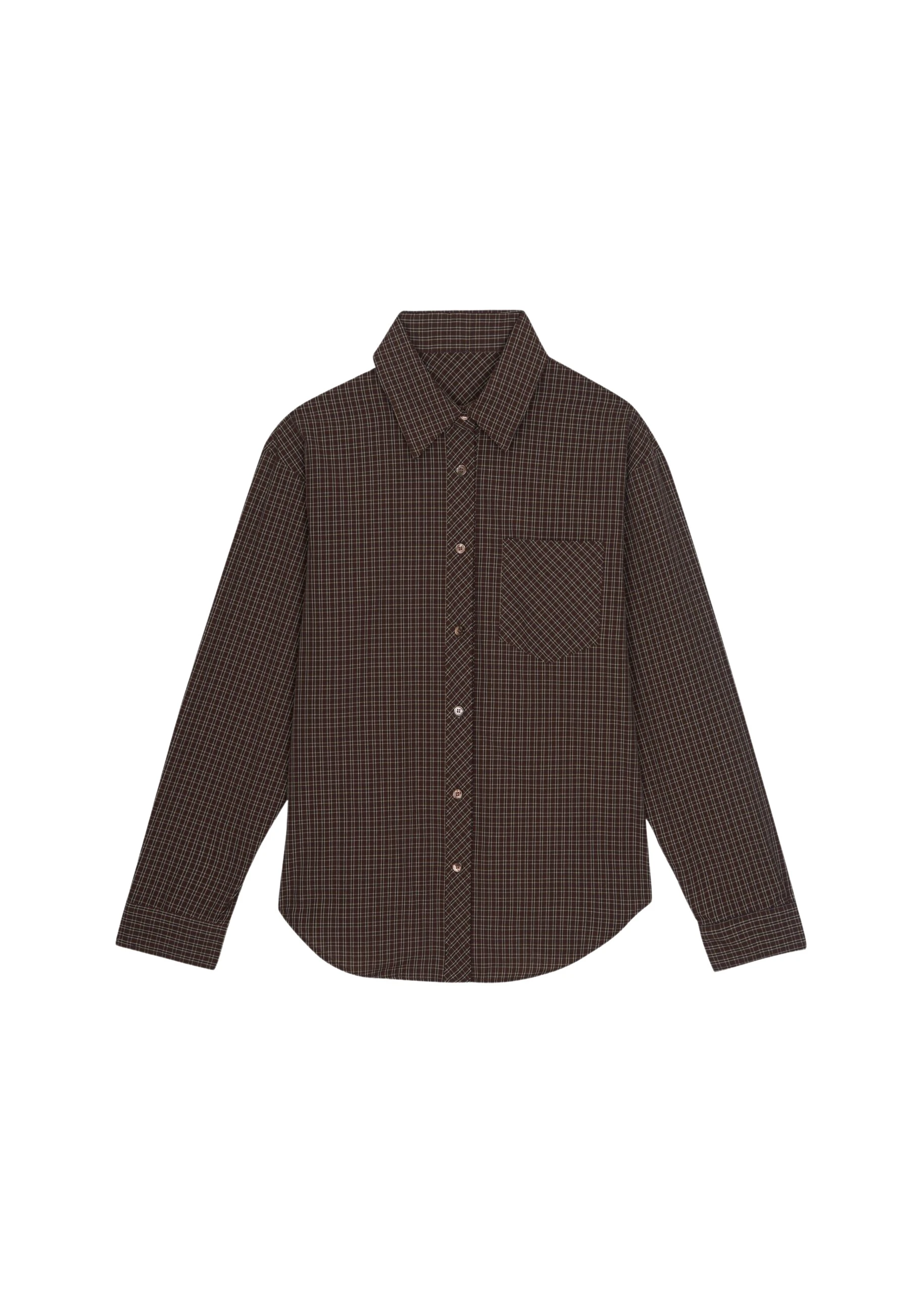 The-Frankie-Shop-Vesta-Cotton-Shirt-Brown-Plaid-coveti-scaled46532_nobg The Frankie Shop Vesta Cotton Shirt - Brown Plaid - Oversized Minimalist Tops in Multicolour - Shop at Luxury Shoes