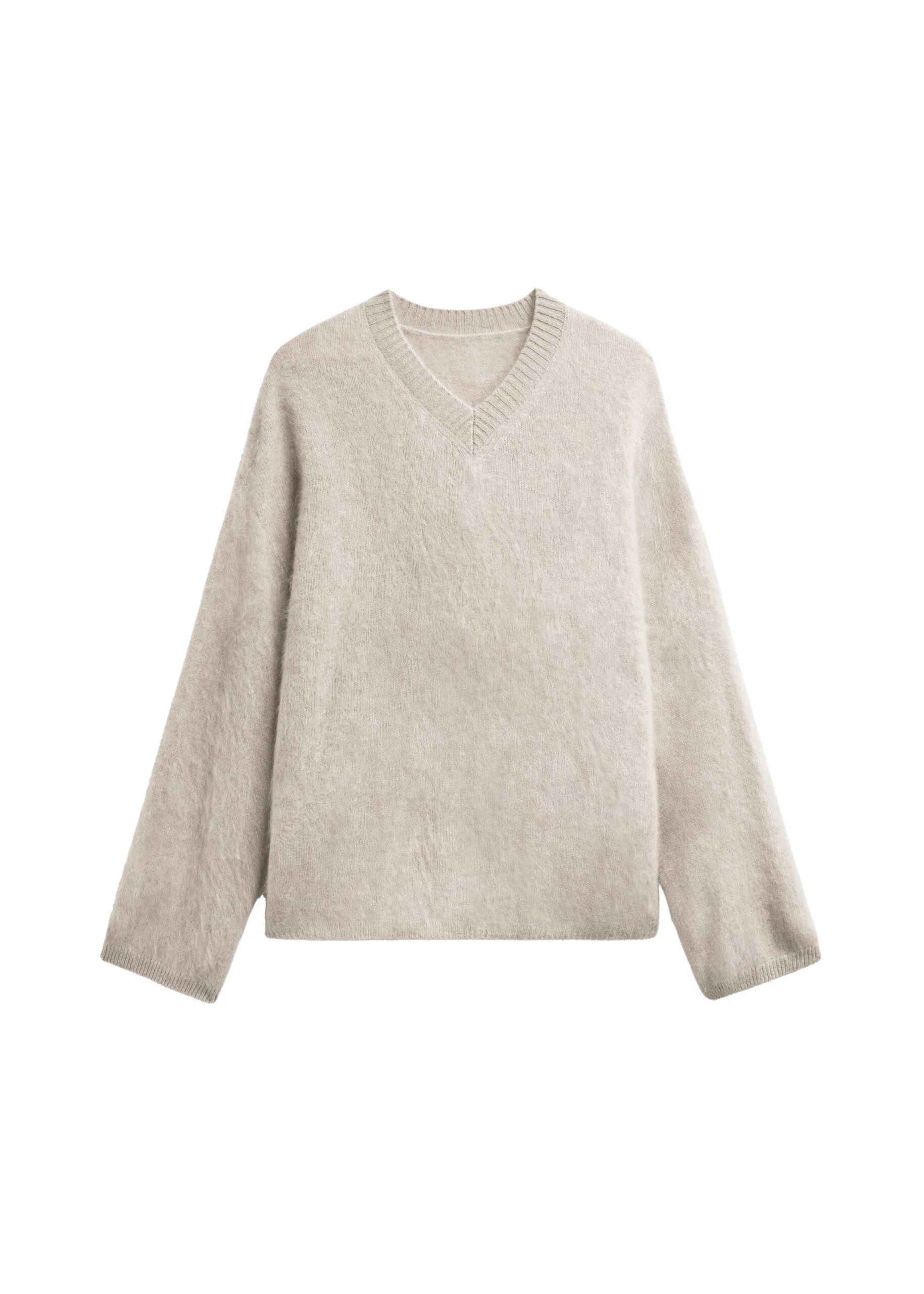 The-Frankie-Shop-Vilhena-Wool-Fuzzy-V-Neck-Sweater-Beige-coveti-scaled83217_nobg The Frankie Shop Vilhena Wool Fuzzy V-Neck Sweater - Beige - Oversized Minimalist Knitwear in Beige - Shop at Luxury Shoes