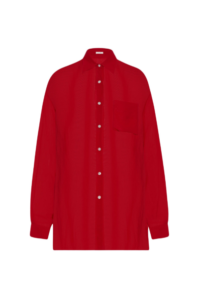 The Row Nesson Shirt - Tops - Luxury Ready-to-Wear at Luxury Shoes 
