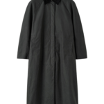 Totême Country Coat Washed Black - Coats - Scandinavian Minimalist Luxury at Luxury Shoes 